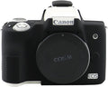 Easy Hood Camera Case Protective Cover for Canon EOS R50 Camera(Black) | Soft Silicone, Buttons Marking, Anti-Scratch, Dustproof, Shockproof,Slim Fit, Lightweight, Camera Body Skin Protective Cover by EasyHood