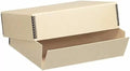 Lineco Museum Archival Storage Box, Drop Front, 11.75x17.75x1.5 in, Tan | Acid-Free with Metal Edge, Preserves Picture Longevity, Organize Photos, Newspapers, Prints, Documents, Crafts, DIY by Lineco
