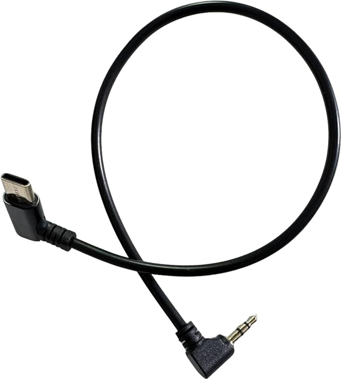 Shutter Release Cable for Sony A6700, A7C II, A7M5, A7CR, ZV-E1, ZV-E10 II Mirrorless Cameras (3.5mm-Type-C) by QILESHI