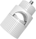 Plastics Round Tube Clamp with 1/4 Inch Screw for Camera Phone Mount Tripods Stand 12mm to 23mm Diameter Plastics Pipe Clamp Base by Unknown