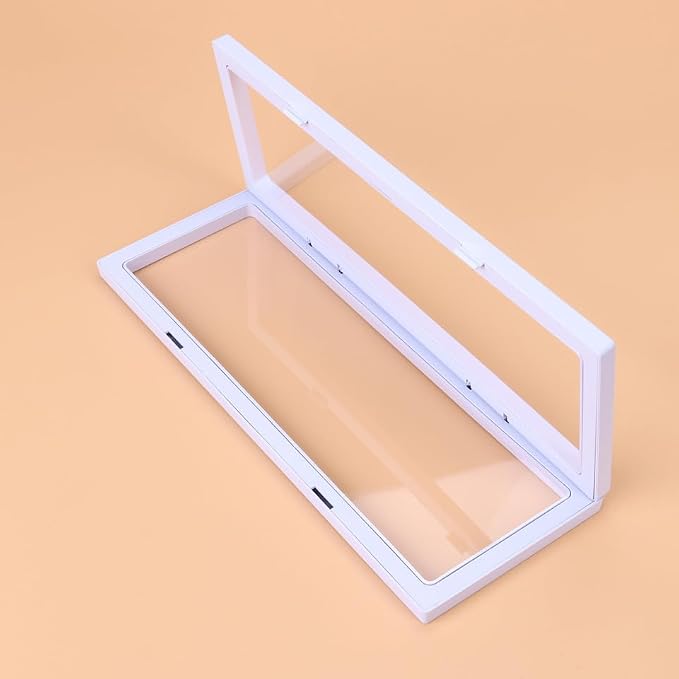 Gatuida Shadow Boxes Display Cases Jewelry Display Box 3d Effect for Store Home 11x30cm (Without Base) - Image 8