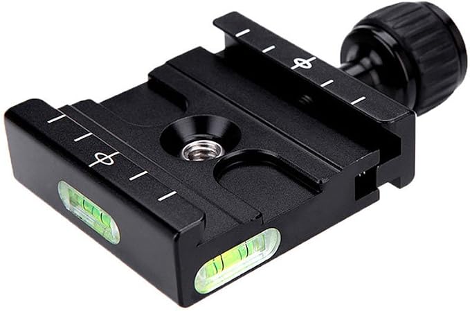 Aluminium 50mm Quick Release Plate QR Clamp Fits Arca-Swiss Standard for Tripod Ballhead by Harwerrel