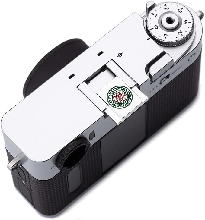 Chinese Mahjong Camera Shutter Button and Camera hot Shoe Cover, Suitable for Fuji XE3/XE4/XT100/XT200/XT20/XT30/XT4/XT5/XPRO2/XPRO3/Nikon ZF (Chinese Mahjong hot Shoe Cover) - Image 4