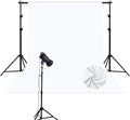 White Photography Backdrop for Photoshoot, 10x10 Ft Polyester Photo Backdrop Curtains, White Backdrops Screen for Photo Studio, Video, Content Creators, Birthday Parties Background by Unknown