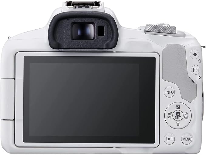 Canon EOS R50 Mirrorless Camera Body Only (White) 5812C002 Bundle with Sandisk 128GB Memory Card, Deco Essentials Camera Bag and Premium Photography Protocol Ebook Digital Download Guide - Image 4