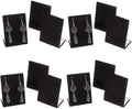 888 Display USA, Inc 12 Pieces Black Velvet Leaning Earring Stands/Jewelry Displays 3.5 Inches Tall (Black Velour, 12) by 888DisplayUSA