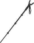 AUSCAMOTEK Aluminum Monopod for Hunting and Photography - Lightweight Collapsible 17-40 Inches Shooting Stick with 360° Swivel Yoke for Rifle Crossbow and Camera Support by Auscamotek