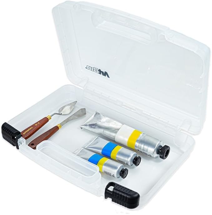 ArtBin 14-Inch Quick View Lockable Carrying Case, Clear - Image 6