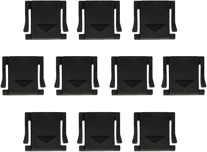 10 Packs Universal Camera Flashlight Hot Shoe Cover Cap Compatible with Canon/Nikon/Panasonic/Fujifilm/Olympus/Pentax/Sigma DSLR/SLR/Evil Camera Nikon BS-1 by CamDesign