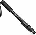 Acuvar Monopod with Integrated Safety Strap and 4 Section Extending Pole for All Digital Cameras, DSLR, Mirrorless, Compact Cameras, Camcorders & Cell Phones (Updated 62 Inch) by Acuvar