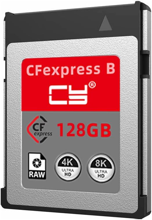 CFexpress Type-B 128GB Memory Card CFE CFB Adapter Compatible with XS Camera 8K RAW PCIe Expansion by NFHK