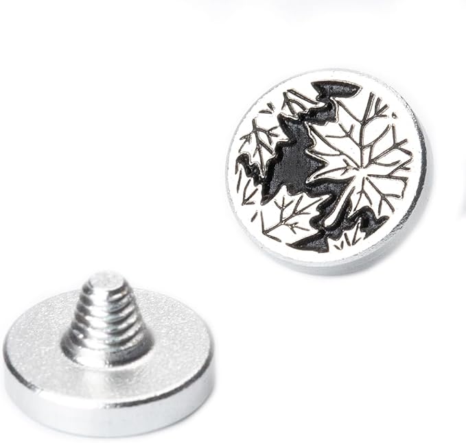 Leaf Camera hot Shoe Cover and Camera Shutter Button for Nikon zf for Fujifilm X-T5 X-T4 X-T3 X-T30 II X-T20 X100VI X100V X100 X-PRO3 X-PRO2 X-S20 X-S10 (Aluminium Leaves Set) - Image 2
