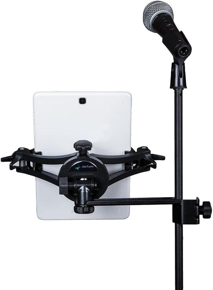 AirTurn Manos Universal Tablet and Phone Holder with Side Mount by AirTurn