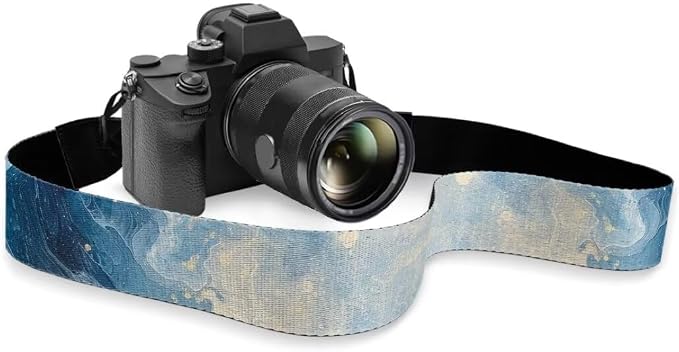 Coldinair Black Adjustable Camera Strap Universal Neck & Shoulder Soft Padded Strap for All DSLR Cameras,Binoculars by Coldinair