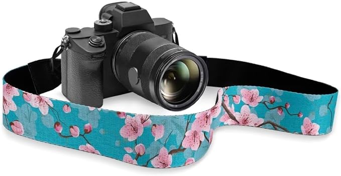 Coldinair Black Adjustable Camera Strap Universal Neck & Shoulder Soft Padded Strap for All DSLR Cameras,Binoculars by Coldinair