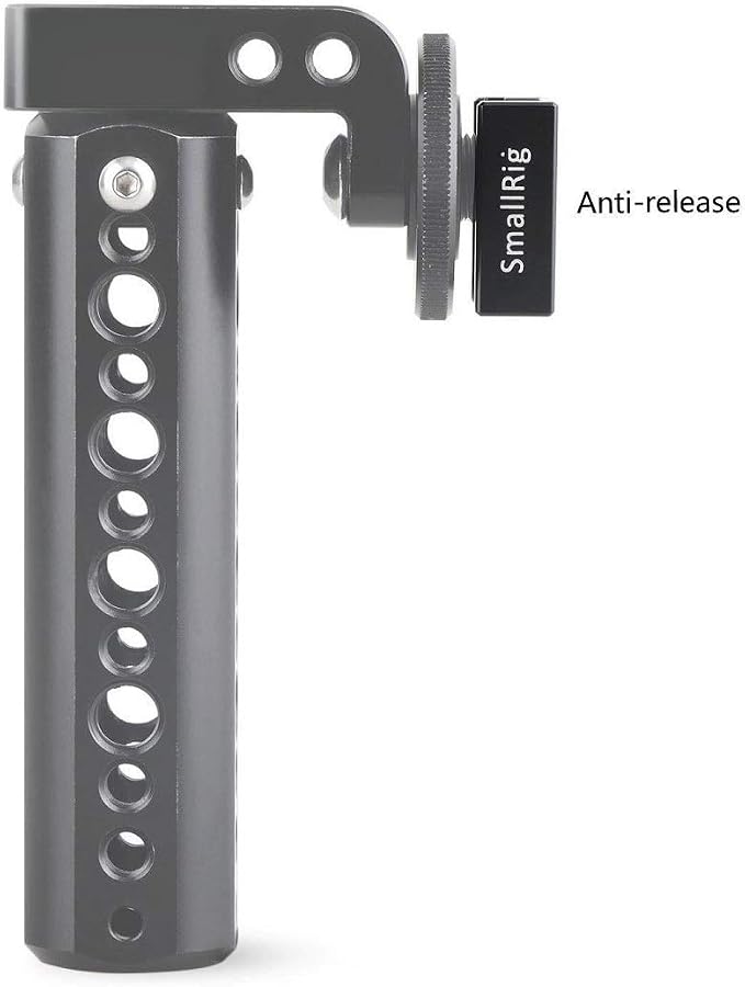SMALLRIG Cold Shoe Mount Adapter with 1/4" Thread - 1241 | 1/4" Thread Hole to Cold Shoe Adapter, Mounts on Camera & Camcorder Rigs for Mic/LED/Monitor Accessories - Image 7