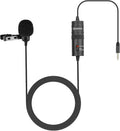 BOYA by M1 Collar Microphone for Smartphones Canon Nikon DSLR Cameras Camcorders Audio Recorder PC by BOYA