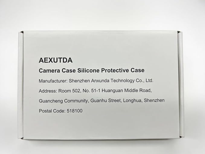 Case for R50, R50 Camera Silicone Protective Case, Lightweight, Anti-Scratch Slim Fit Soft Skin, R50 Accessories - Black - Image 7