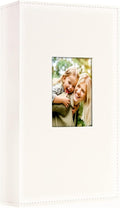 Ywlake Photo Album 4x6 300 Pockets, Leather Photo Albums Holds 300 Horizontal Only Pictures Beige by Ywlake