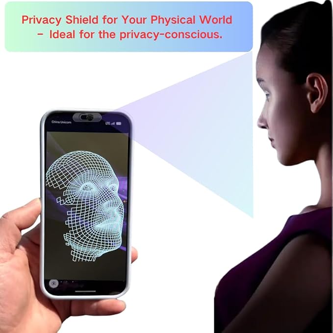 Front Camera Cover | Smartphones Webcam Cover Protect Privacy, Camera Privacy Covers Compatible for Galaxy, Pixel & iPad, Ultra-Thin Privacy Protection Slide | 2 Pack | Black - Image 6