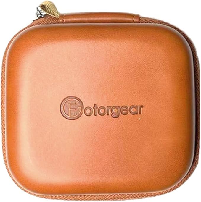 Fotorgear 67mm Phone Filter Storage Bag, Leather filter storage bag Clip On Filters Kit for Phone & Camera 67mm Adapter Ring, Phone Lens Clip Compatible with iPhone(Bag Only) by XCJSYP