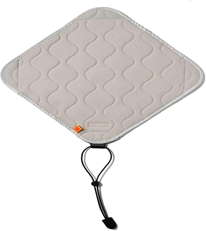 KODAK Camera Wrap Size M 31x31cm - Water-Resistant, Anti-Scratching and Dust-Free Protective Cloth for Mirrorless Camera, Compact Camera, Prime Lens (Light Grey) [ONE Item] - Image 2