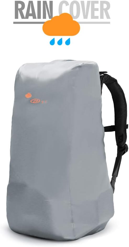 22L Professional DSLR Camera Backpack with Laptop Compartment & Rain Cover | Fits Full-Frame DSLR & Mirrorless Cameras, Multiple Lenses, Tablet, Padded Dividers, Travel-Ready, Waterproof Rain Cover - Image 7