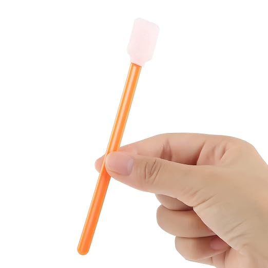 AAwipes Foam Cleaning Swabs (400 pcs, 5.25") - Lint Free Foam Tip Swab Cleanroom Sponge Stick Detailing Lab Swabs for Camera, Inkjet Printer, Optical Lens, Optical Equipment (C714C) - Image 8