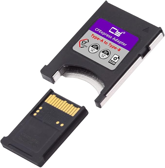 CFexpress Type-A to Type-B Memory Card Kit Case CFE CFA to CFB Adapter Compatible with Camera 8K RAW PCIe Expansion - Image 8