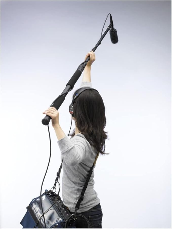 Sony ECM-VG1 Electret Condenser Short Shotgun Microphone, 40Hz to 20kHz Frequency Response | 40Hz to 20kHz Frequency Response - Image 2
