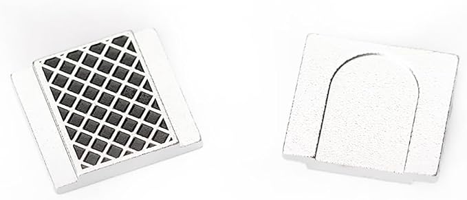 Grid Pattern Camera Metal Hot Shoe Cover for FUJIFILM X100VI X100V X-T4 X-T3 X-E4 X-T50 X-T30II Shutter Decorative Set (Aluminum Alloy-Hot Shoe Cover) - Image 4