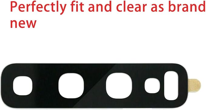 2 Pcs Original Back Rear Camera Lens Glass Replacement for Samsung Galaxy S10 and Samsung Galaxy S10+ Plus with pre-Installed Adhesive and Reparing Toolkit - Image 2