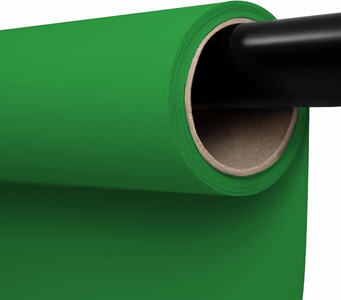 Kate Seamless Paper Backdrop for Photography Green Photo Backdrop Paper Roll (53''x32.8' Stinger) by KateBackdropforPhotography