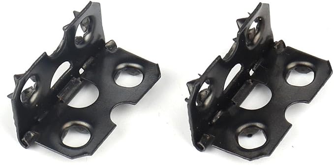 50 Pack Easel Hinge Replacement Picture Frame Back Stand Mounting Bracket Butterfly Hinges for Display Photo Frame Folding Feet Support Cardboard Connector Mount Screw-Free - Image 5