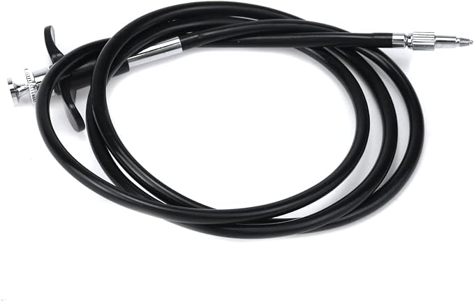 39.4"(100cm) Threaded Release Cable Shutter Release Cable, Black | Vibration-free, with Bulb-Lock Mechanical Shutter Release Cable - Image 6