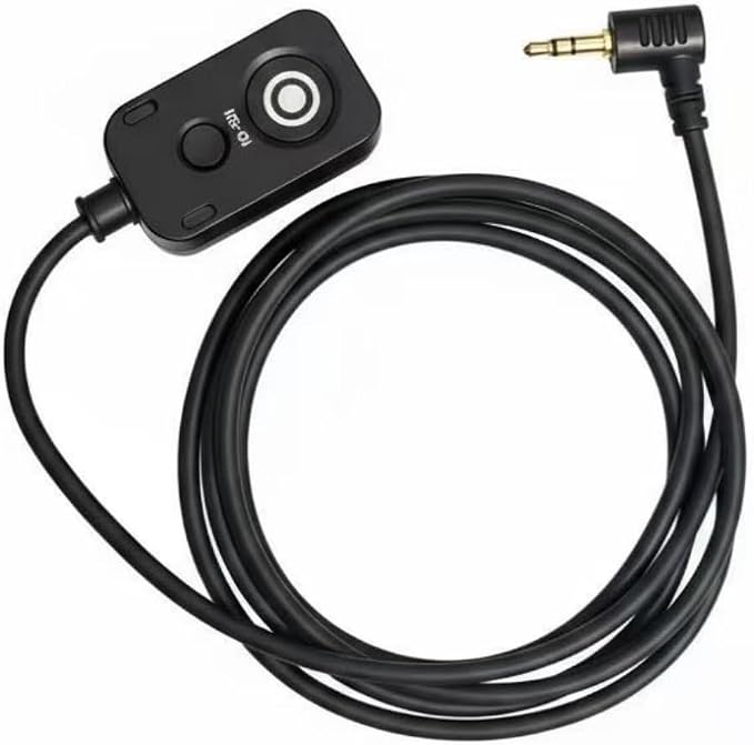 Shutter Release Cable Wired Remote Switch Cord Replacement RS-60E3 for Canon Rebel R6,R7,R8,R10,EOS RP,M5,M6, M6I1,77D,70D,80D,90D,750D, G1XIII,G3X,G5X,800D,SX50HS,SX60HS,200D,200DII by Unknown