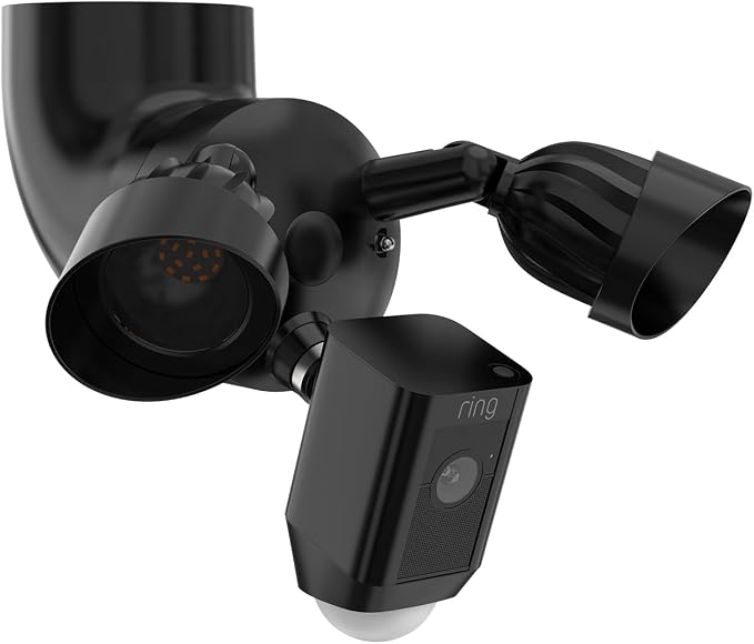 Eave Mount for Ring, Blink and Wyze Floodlight Camera, Black | 90° eave adapter, mounts floodlight cam upright like on wall, durable plastic, hardware included - Image 2