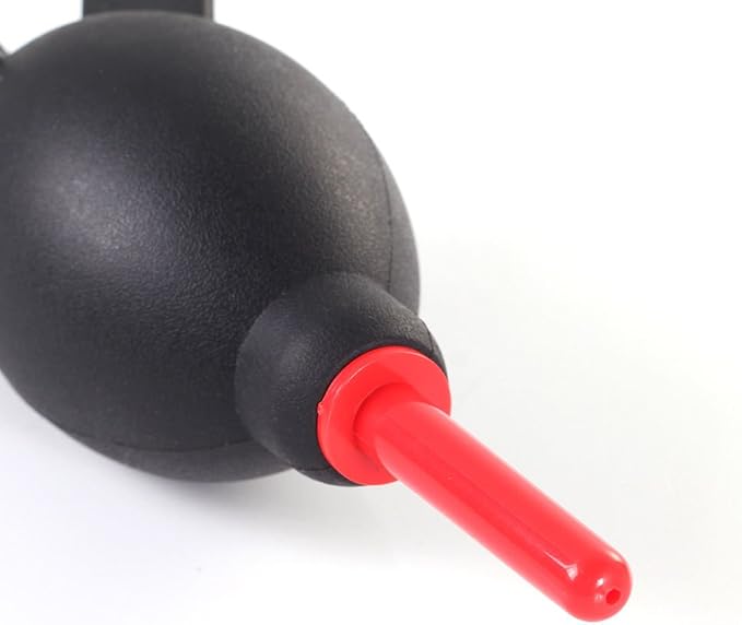 FocusFoto PRO 6.6 Inch Rubber Rocket Air Blower Duster Cleaner Dust Cleaning for DSLR Camera CCD Lens Keyboard Red - Image 6