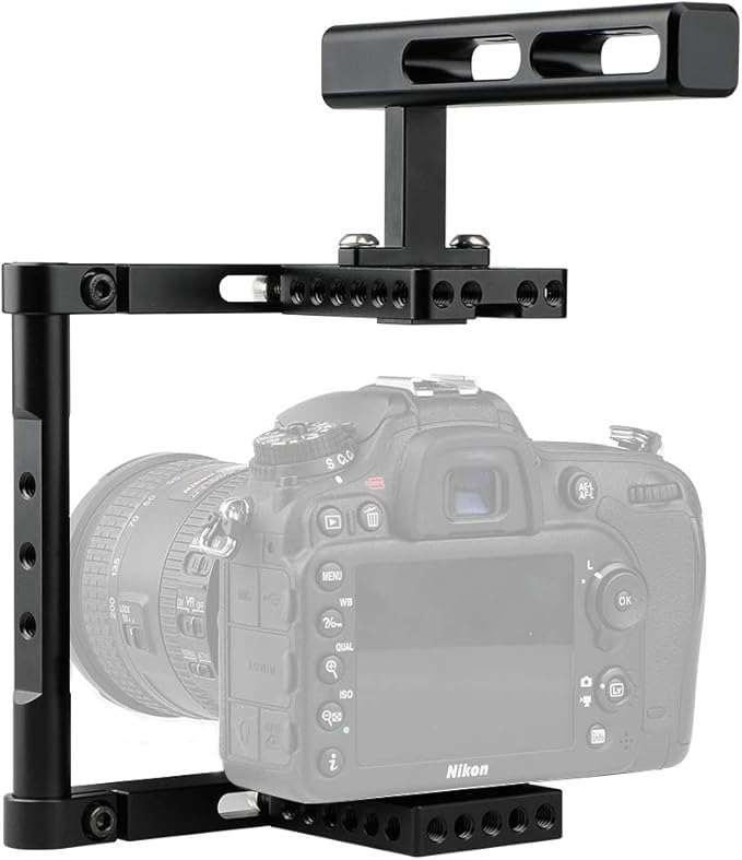 CAMVATE Basic Camera Cage Rig with Top Handle Universal Use - 1897 - Image 4
