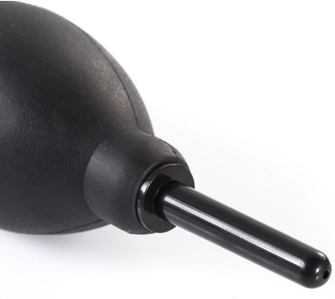 FocusFoto PRO 6.6 Inch Rubber Rocket Air Blower Duster Cleaner Dust Cleaning for DSLR Camera CCD Lens Keyboard Black - Image 5
