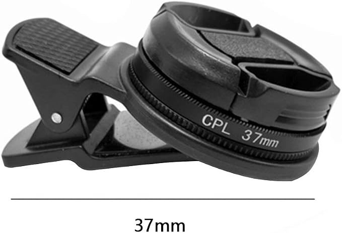 37mm CPL Phone Camera Lens, Universal Polarizer Clip-On Cellphone CPL Filter Compatible with iPhoneSamsung/Android Smartphones - Image 7