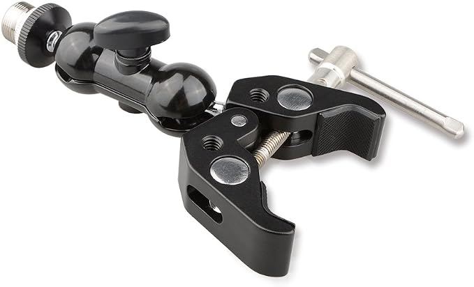 CAMVATE Crab clamp & Mini Ball Head Camera Mount for Microphones - 1196 - Image 4