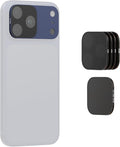 SmallRig Square ND & Black Mist Filter Kit for iPhone 17 Pro Max, Magnetic Lens Filters with Base Mount, Black Mist Diffusion 1/4 Filter/ND2/ND4/ ND8/ND16/ND32, 6 Pack, Blue- 6076 by SmallRig