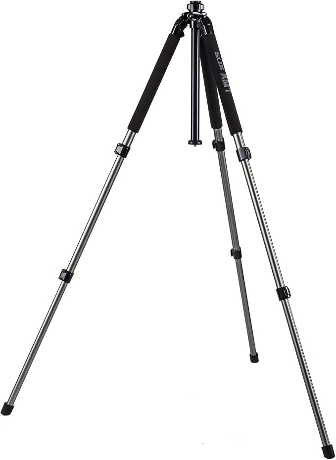 SLIK PRO 700 DX Silver Tripod Legs 71" Tall (615-317) - Heavy Duty AMT Alloy Legs Support up to 44lbs of Heavy telephoto Lenses, Spotting scopes, and Professional Filmmaking Cameras - Image 6