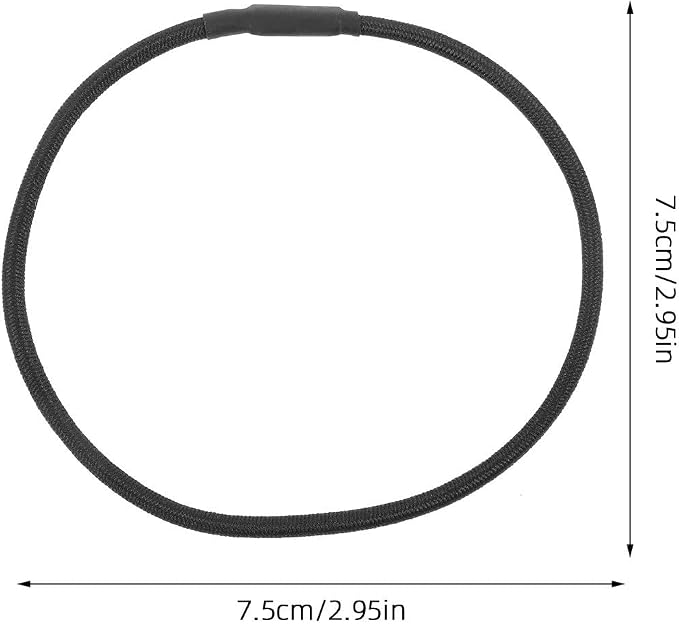 PRETYZOOM 10Pcs Microphone Shock Mount Bands Universal Elastic Rubber Bands Replacement for Mic Holder Cord Vibration Absorbing Rings for Condenser Microphone Stand Easy Installation - Image 2