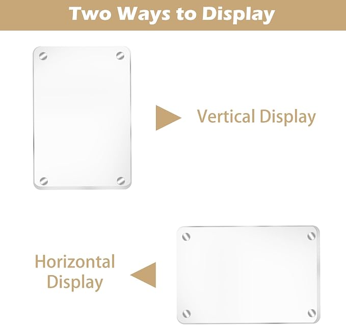 4Pcs Acrylic Magnetic Personalized Photo Holder, Car Accessories Car Photo Holder Car Visor Clip, Personalized Car Picture Frame, Suitable for Adding Family or Personal Photos - Image 4