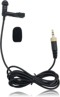 Lavalier Microphone Replacement for Sennheiser Wireless Transmitter/ME 2 Mic - Lav Lapel Clip, Wearable, Omnidirectional, 3.5mm TRS by PDEEY