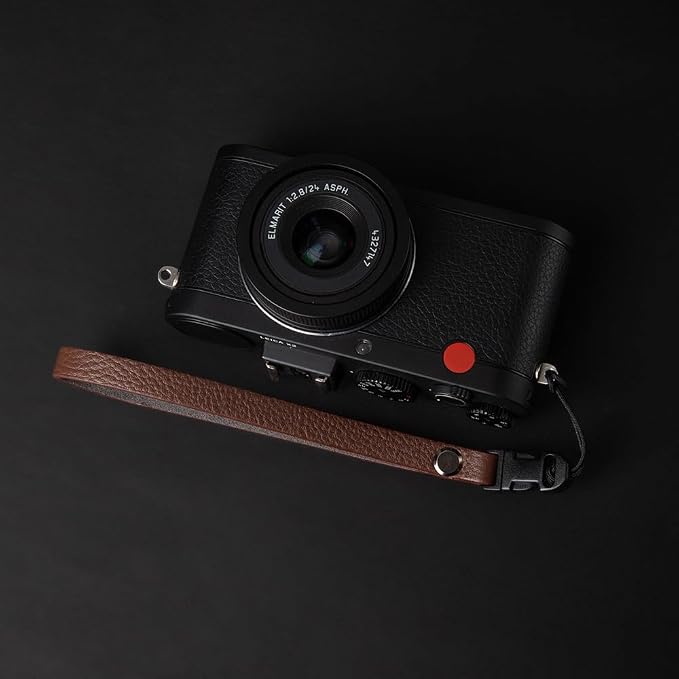 Leather Quick-Release thin camera Shoulder Strap for DSLR SLR | Genuine leather 1cm width 110cm length quick-release buckle 25g Neck Strap For Ricoh for Travel, Street, Outdoor Photography - Image 6