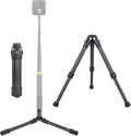 7-10.5 Inch Lightweight Travel Tripod,Mini Carbon Fiber Tripod for Insta360 X5X4, DSLR & Action Cameras (Dark) by Unknown