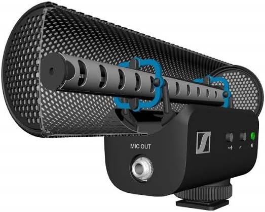 SENNHEISER Professional MKE 400 Directional On-Camera Shotgun Microphone with 3.5mm TRS and TRRS Connectors for DSLR, Mirrorless & Mobile , Connects with Auxiliary - Image 2